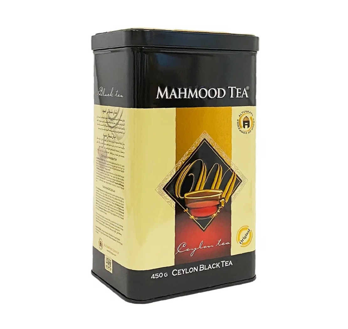 MAHMOOD CEYLON BLACK TEA Махмуд черный чай Цейлон в метал 450г