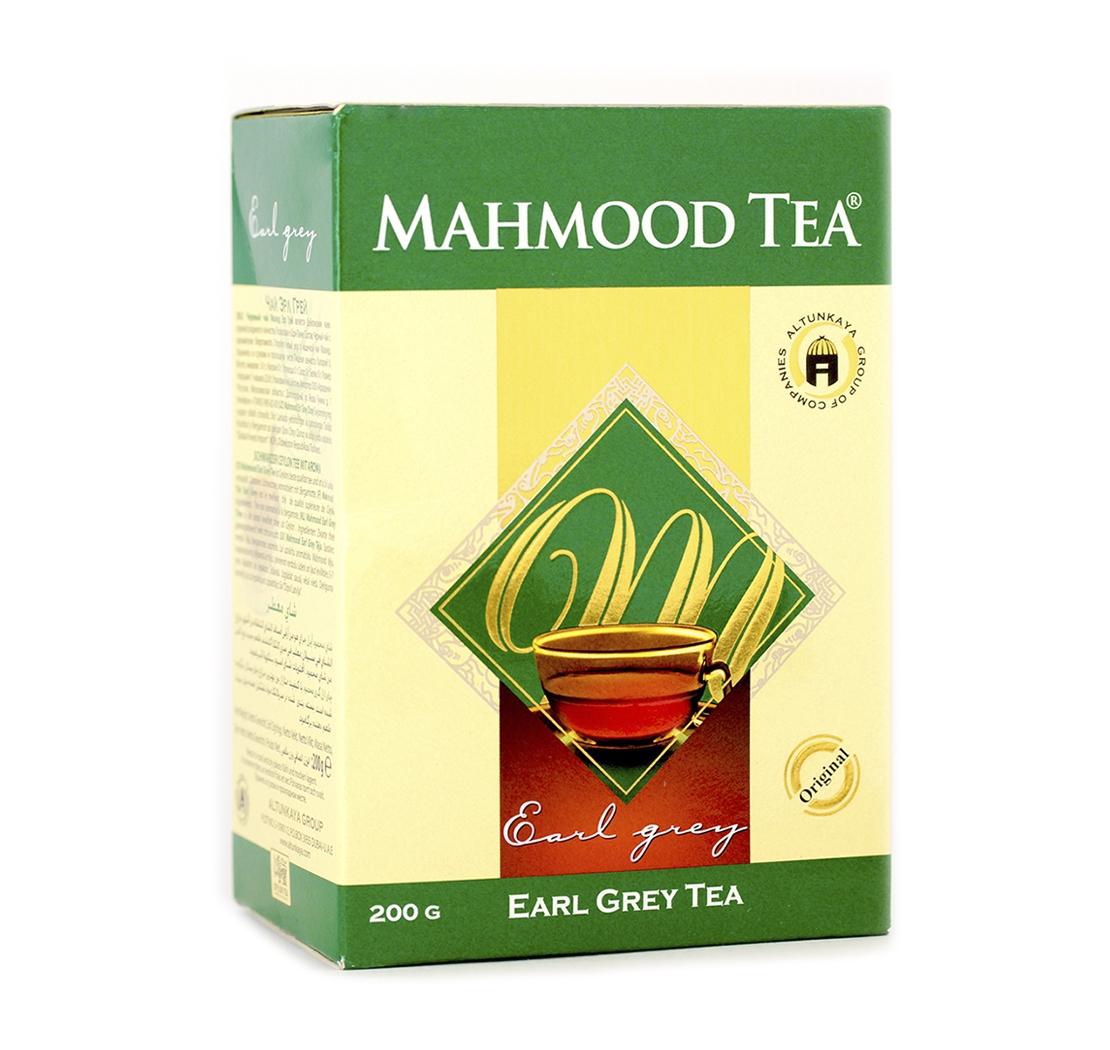 MAHMOOD EARL GREY TEA Махмуд черный чай Эрл Грей (бергамот) 200г