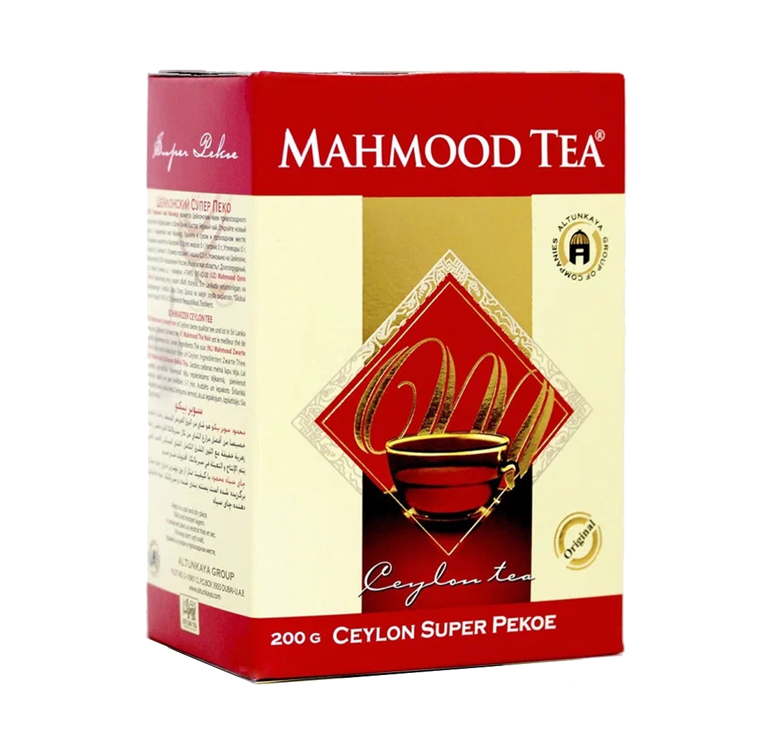 MAHMOOD SUPER PEKOE TEA Махмуд черный чай Супер Пекое 200г