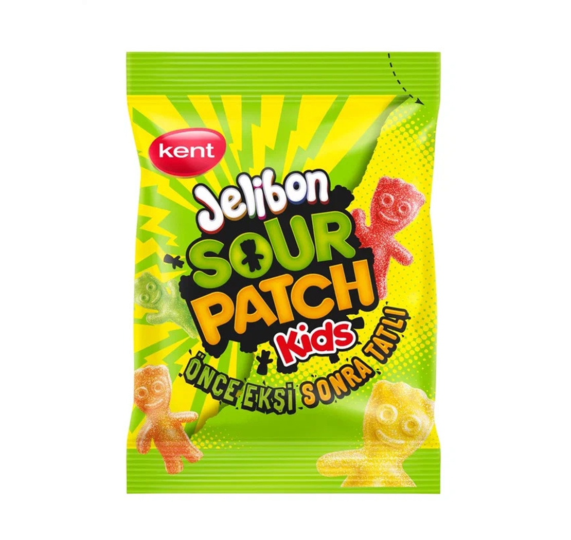 Jelibon SOUR PATCH Kids “ЧЕЛОВЕЧКИ”. Жевательный мармелад кисло-сладкий с фруктовым вкусом 80г