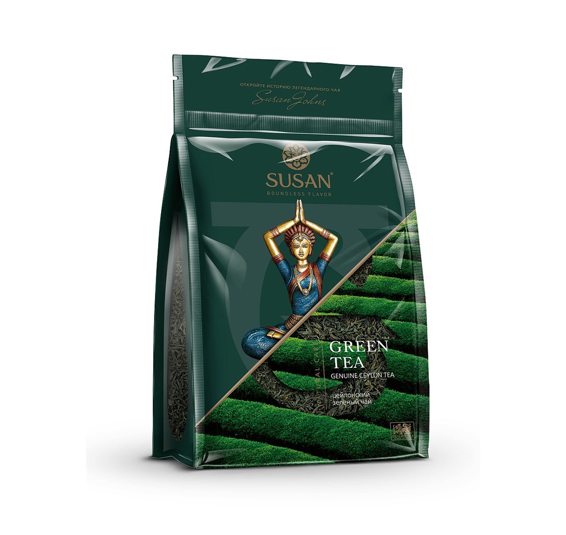SUSAN Цейлонский зеленый чай высшего сорта 100г